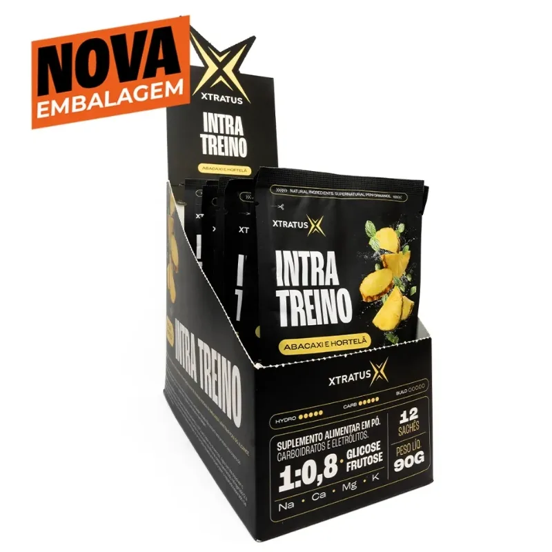 Intra Treino Caixa com 12 Sachês de 90g - XTRATUS