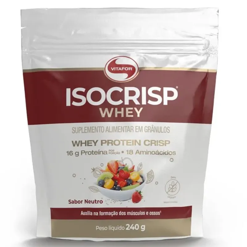 Isocrisp Whey Pouch 240g - VITAFOR