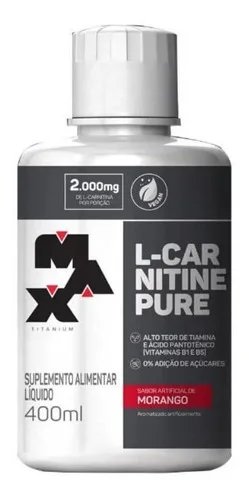 L-Carnitine Pure 400ml - MAX TITANIUM, foto 2