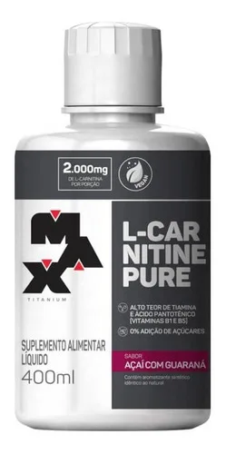 L-Carnitine Pure 400ml - MAX TITANIUM, foto 4