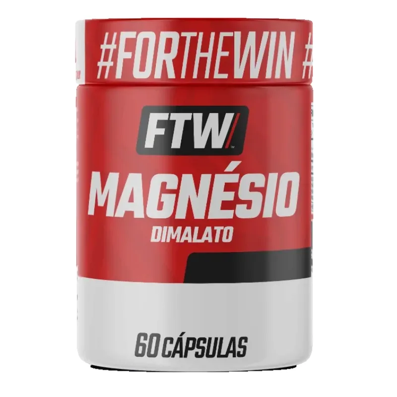 Magnésio Dimalato 60 Cápsulas - FTW