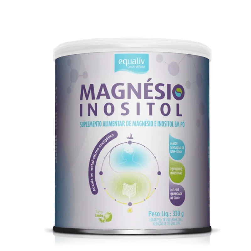 Magnésio Inositol 330g - EQUALIV
