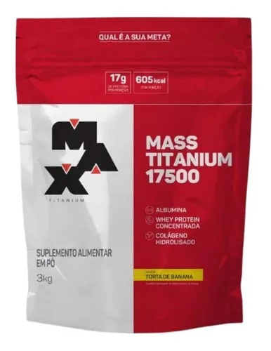 Mass Titanium 17500 Refil 3kg - MAX TITANIUM