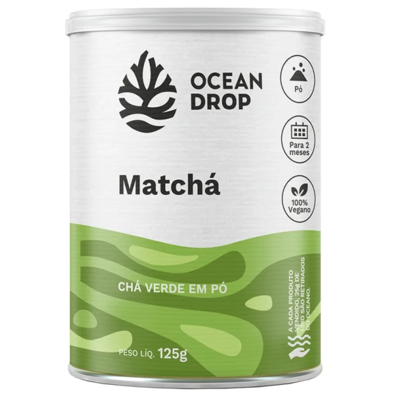Matcha em Pó 125g - OCEAN DROP