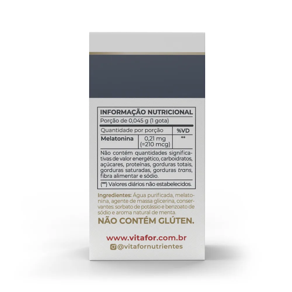 Melatonina Sublingual 20ml - VITAFOR, foto 2