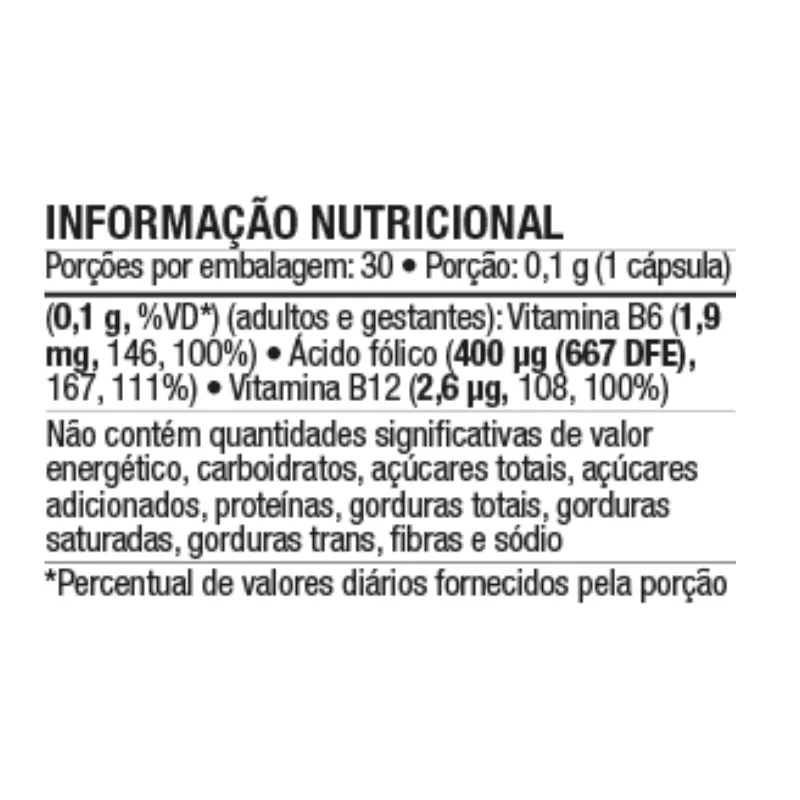 Metilfolato de Cálcio 30 Cápsulas - EQUALIV, foto 2