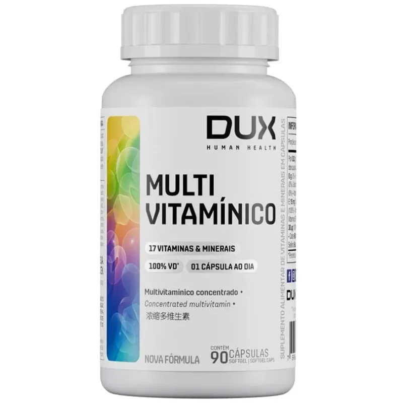 Multivitamínico 90 Cápsulas - DUX NUTRITION