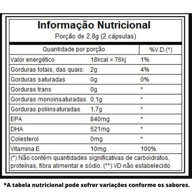 Ômega 3 60 Cápsulas - NUTRIFY, foto 2