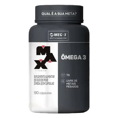 Ômega 3 90 Cápsulas - MAX TITANIUM, foto 2