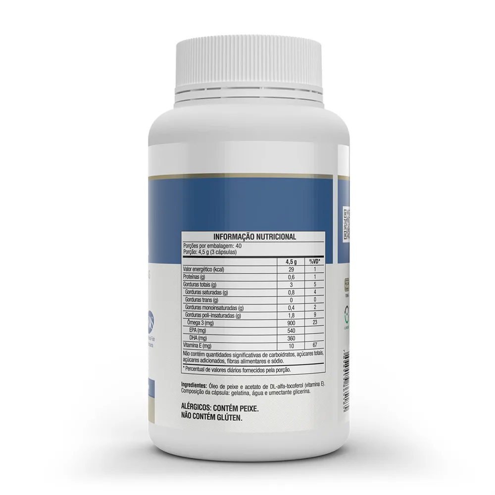 Ômega 3 EPA 540mg + DHA 360mg 120 Cápsulas - VITAFOR, foto 2