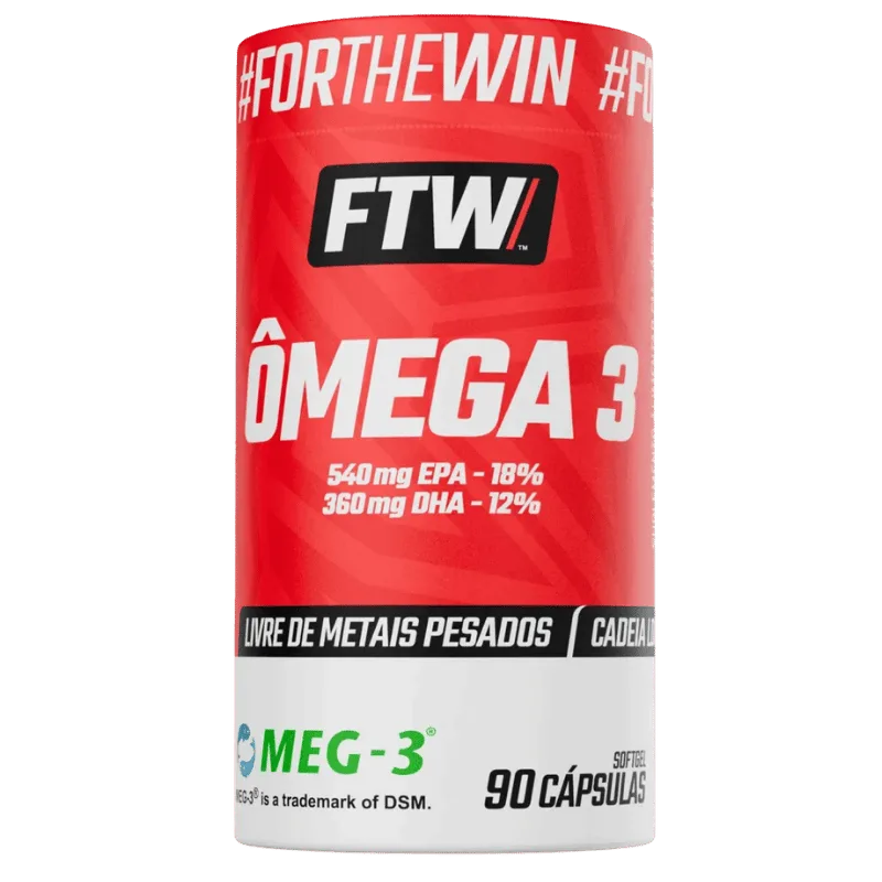 Ômega 3 Meg 3 90 Cápsulas - FTW