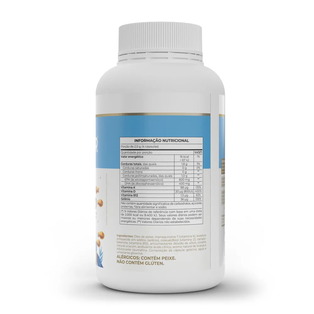 Ômega 3 Omegafor Family EPA 600mg + DHA 400mg 360 Cápsulas - VITAFOR, foto 2