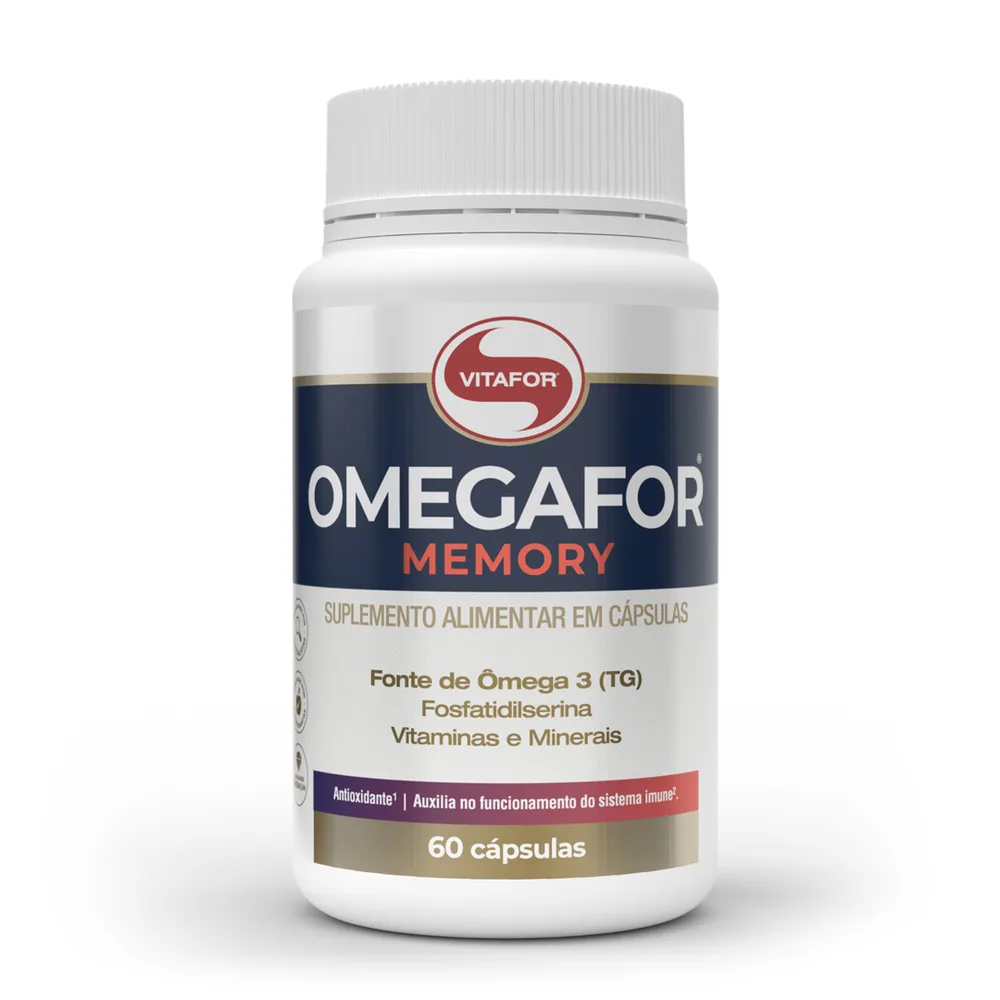 Ômega 3-TG OmegaFor® Memory 60 Cápsulas - VITAFOR