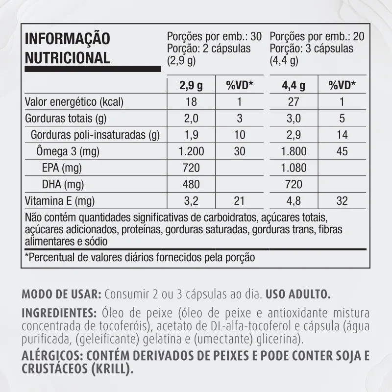 Ômega 3 Ultra Concentrado 60 Cápsulas - EQUALIV, foto 2