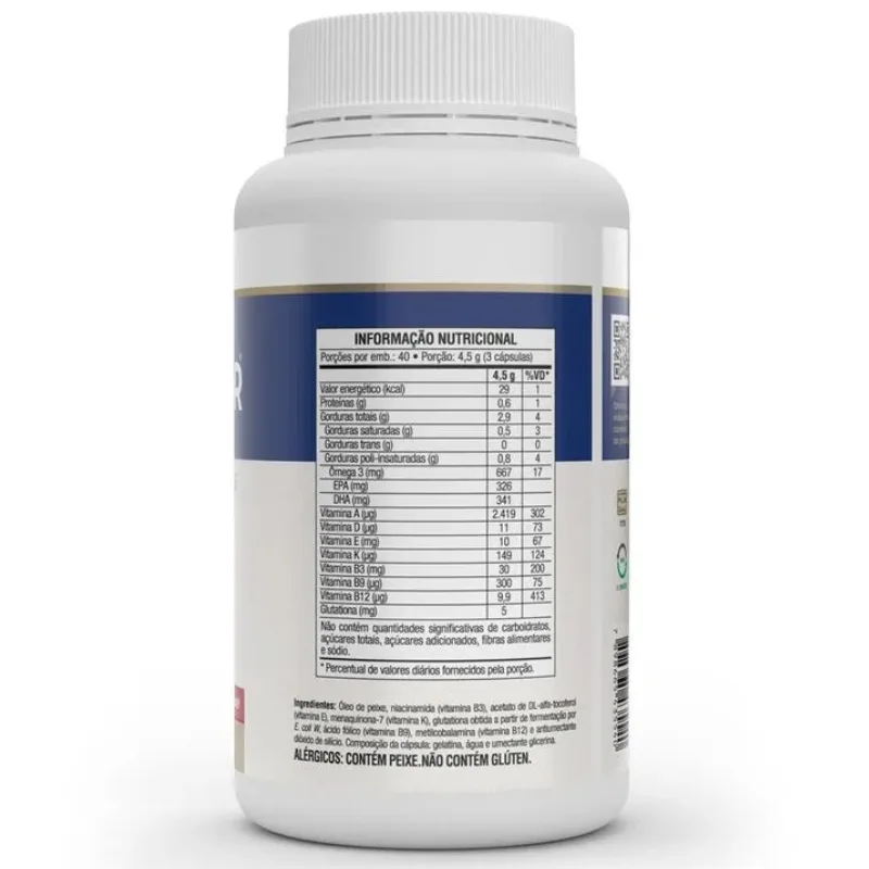 Omegafor Vitamins 120 Cápsulas de 1000mg - VITAFOR, foto 2