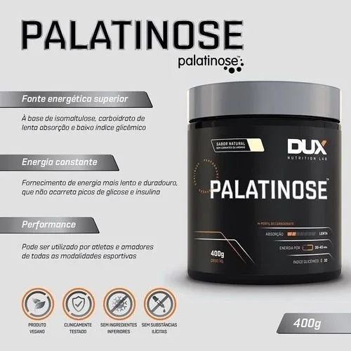 Palatinose 400g - DUX NUTRITION, foto 3