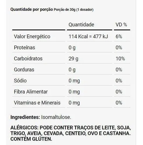 Palatinose 400g - DUX NUTRITION, foto 4