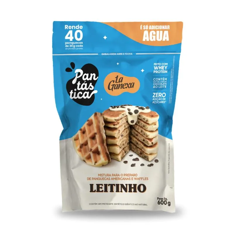 Pantástica Panqueca Proteica Pouch 600g - LA GANEXA