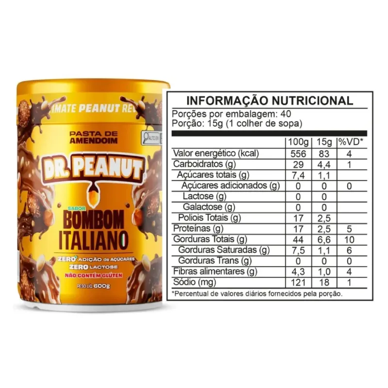 Pasta de Amendoim 250g - DR. PEANUT, foto 3
