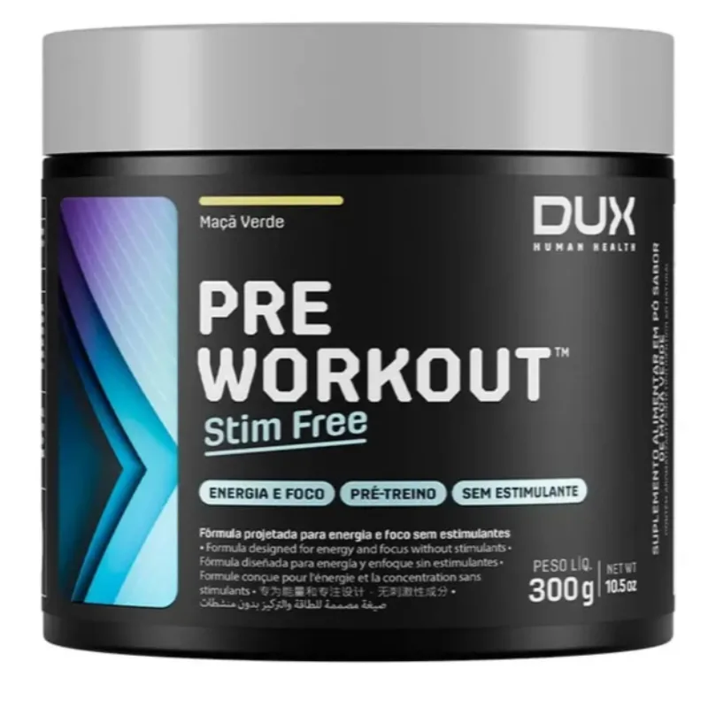 Pre Workout Original Stim Free 300g - DUX NUTRITION