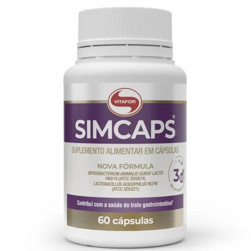 Probióticos Simcaps 60 Cápsulas - VITAFOR