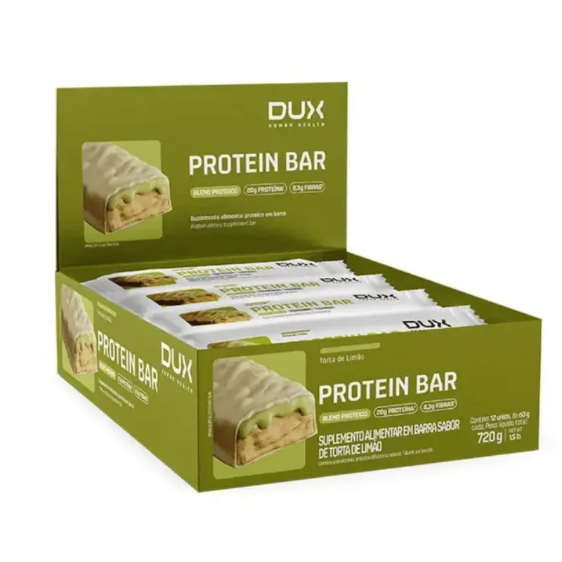 Protein Bar Caixa com 12 Unidades de 60g - DUX NUTRITION, foto 3