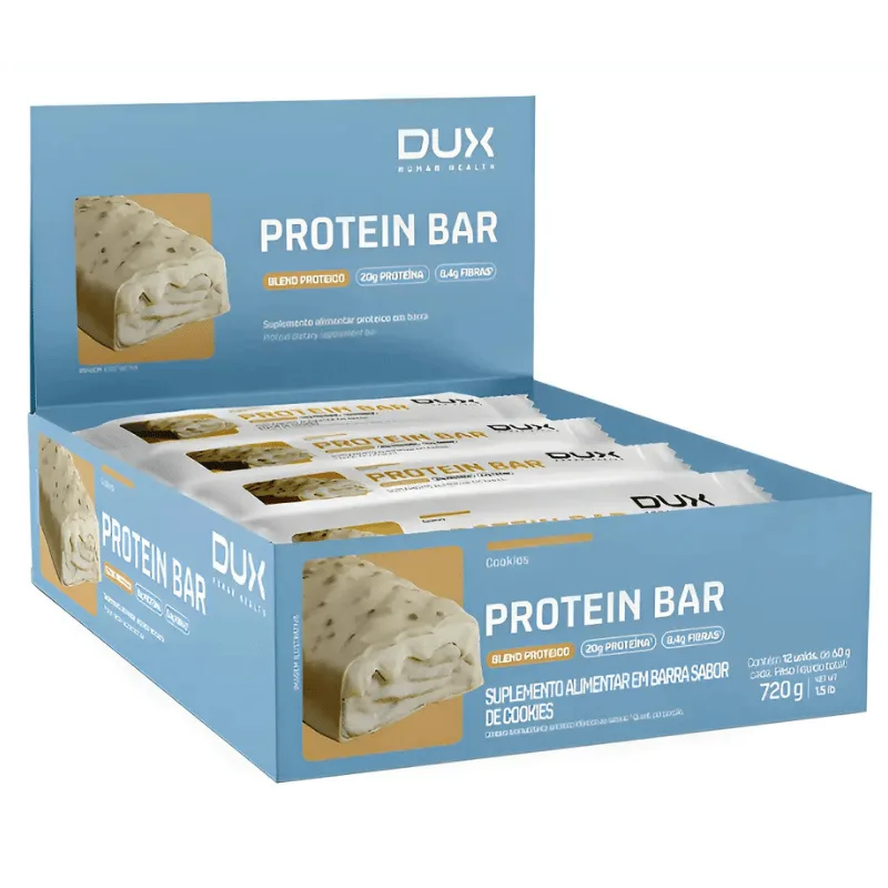 Protein Bar Caixa com 12 Unidades de 60g - DUX NUTRITION, foto 4