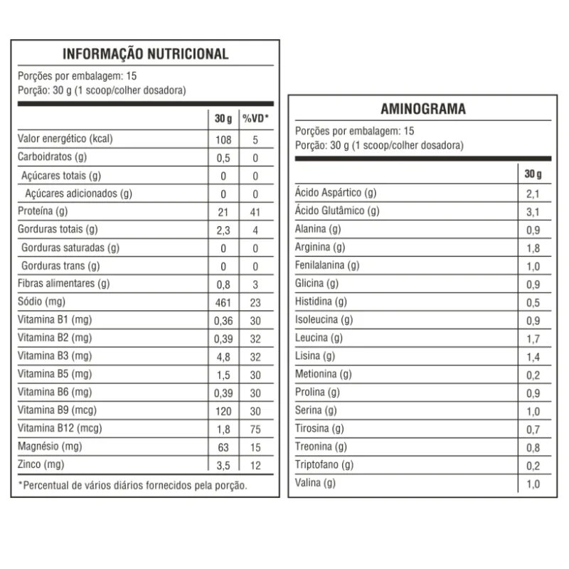 Proteína Vegetal 450g - OCEAN DROP, foto 2