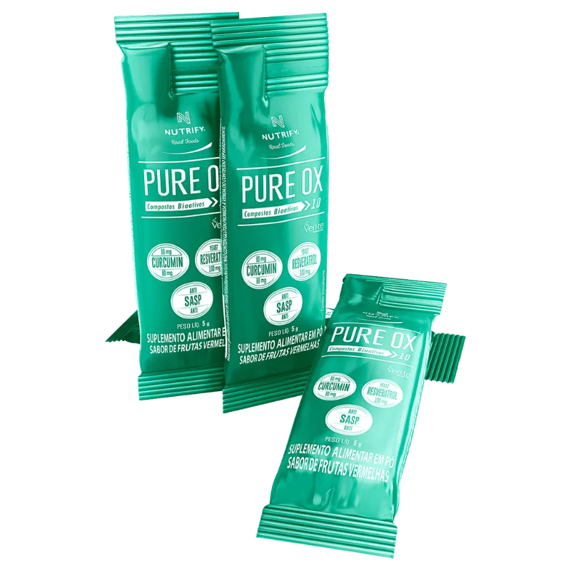 Pure Ox Antioxidante 30 Sachês de 30g - NUTRIFY, foto 2