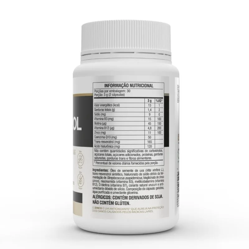Resveratrol Plus 1000mg 60 Cápsulas - VITAFOR, foto 2
