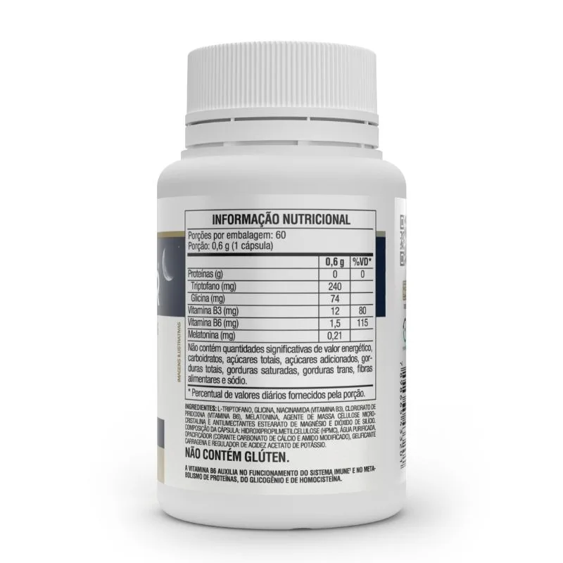 Sleepfor L-Triptofano Glicina Vit B3 B6 60 Cápsulas - VITAFOR, foto 2