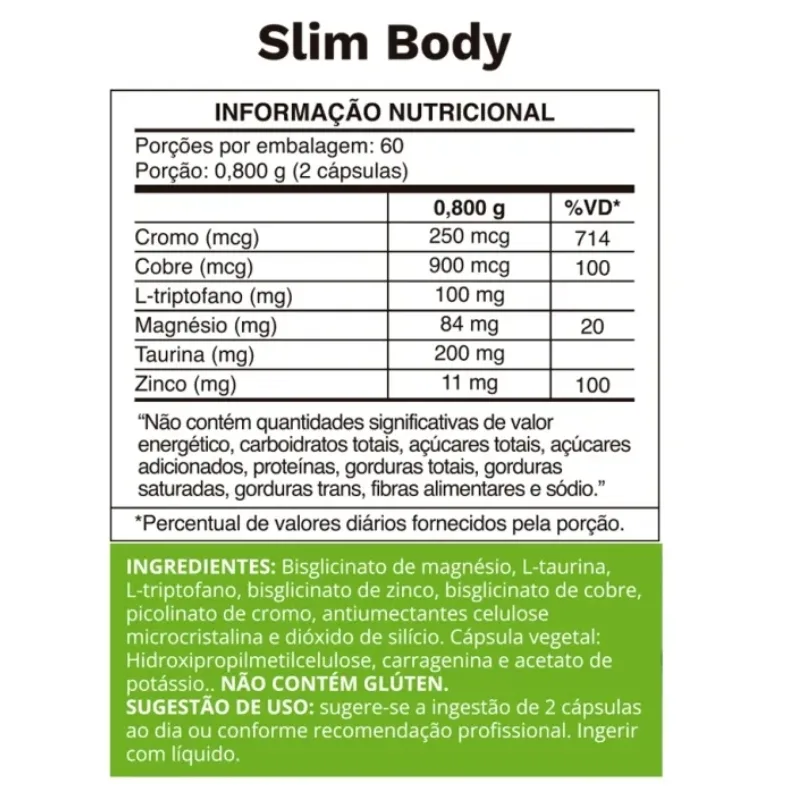 Slim Body 120 Cápsulas - OCEAN DROP, foto 2