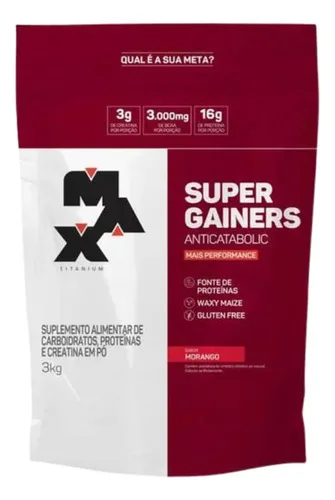 Super Gainers 3kg - MAX TITANIUM, foto 3