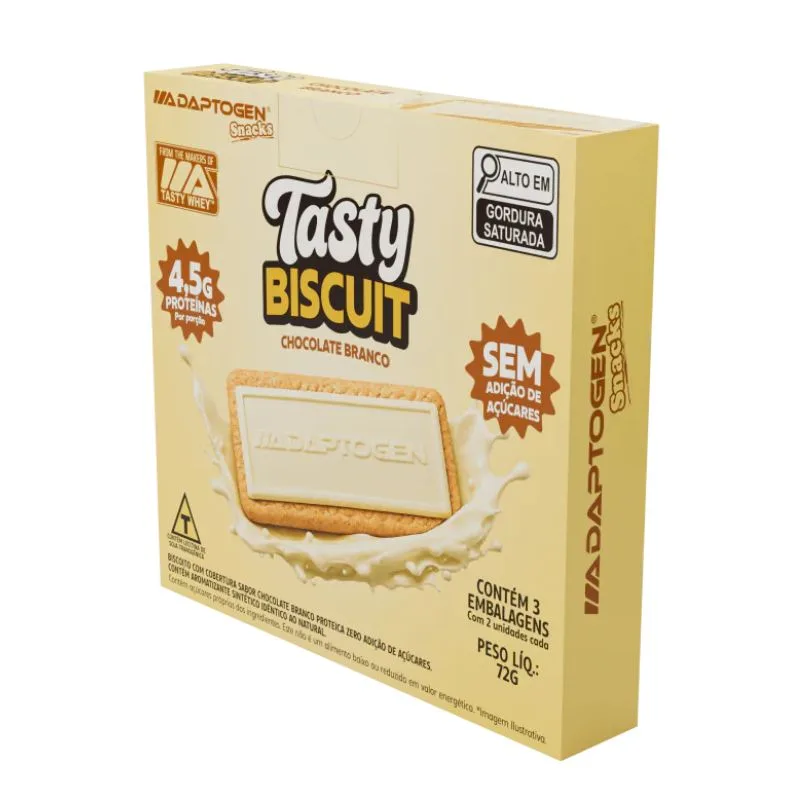 Tasty Biscuit 6 Unidades de 72g - ADAPTOGEN, foto 2