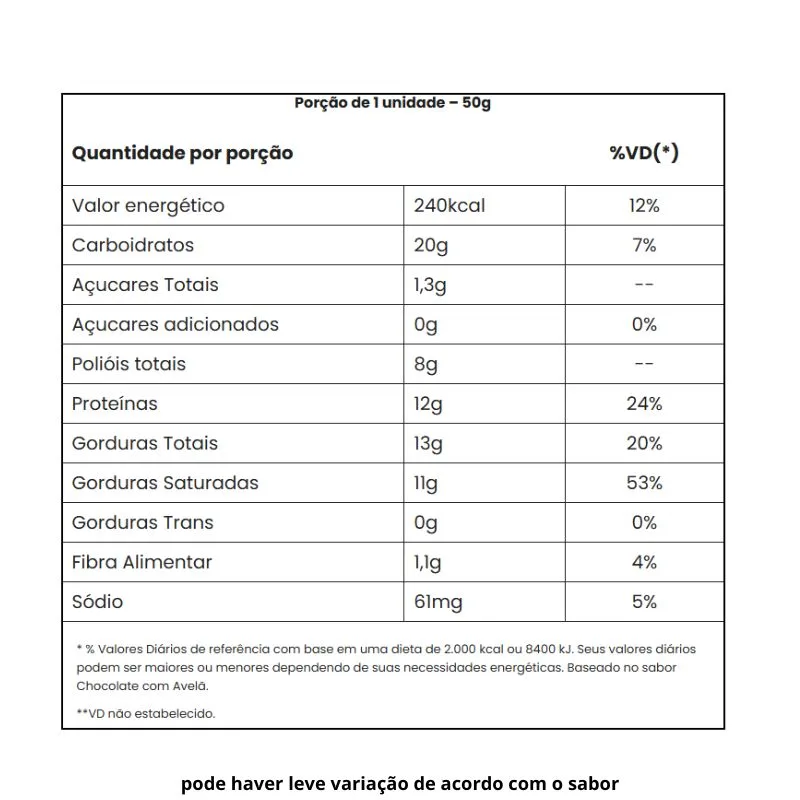 Tasty Wafer Caixa com 12 Unidades de 50g - ADAPTOGEN, foto 4