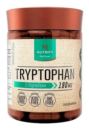 Tryptophan 60 Cápsulas - NUTRIFY, foto 2