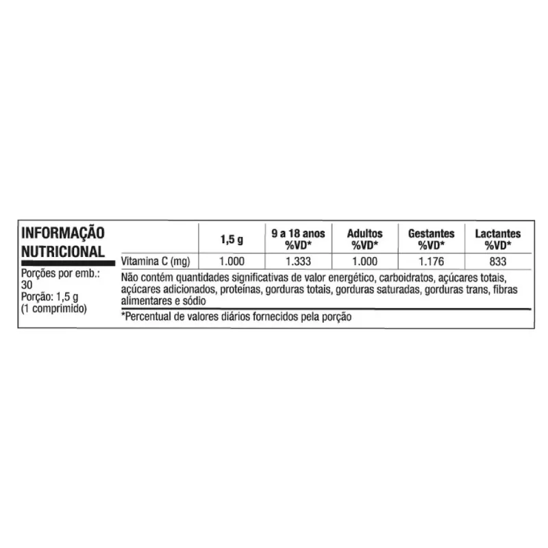 Vitamina C 1000mg Liberação Prolongada 30 Cápsulas - EQUALIV, foto 2