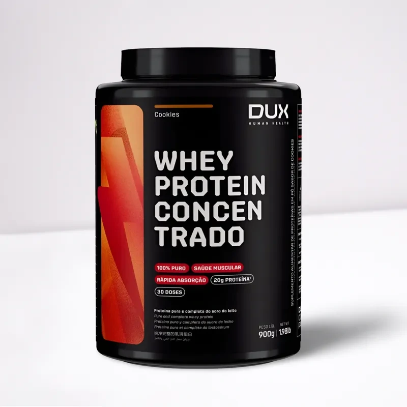 Whey Concentrado 900g - DUX NUTRITION