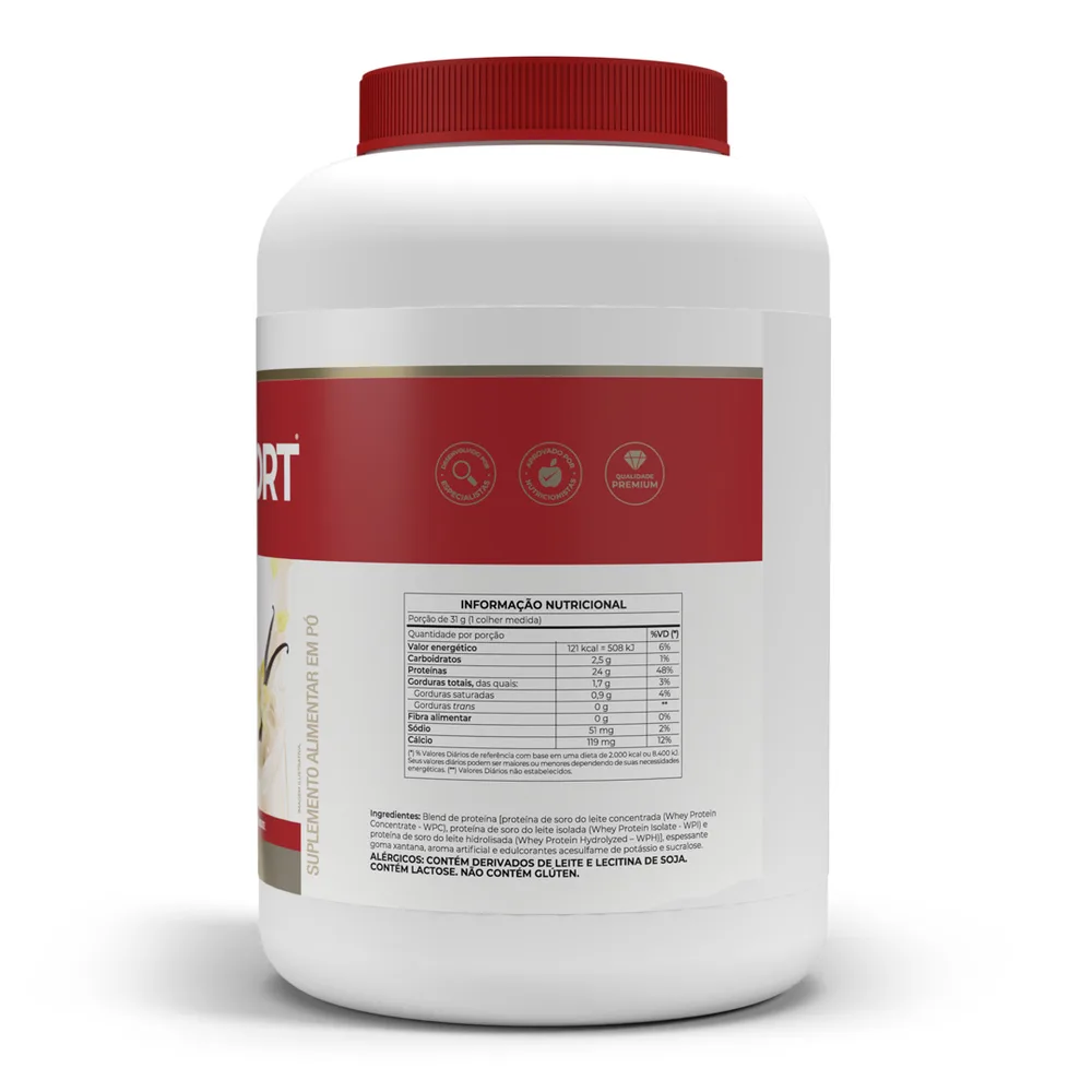 Whey Fort 3W 1,8kg - VITAFOR, foto 4